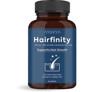 Ayuvya Hairfinity + FREE Zero Hair Fall Oil