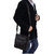 OLIVER WALK Leather Side Messenger Bag for Men