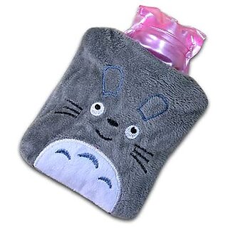                       Totoro Cartoon Hot Water Bag small Hot Water Bag with Cover for Pain Relief, Neck, Shoulder Pain and Hand                                              