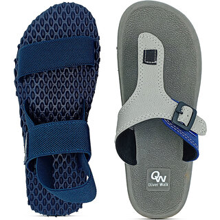                       OLIVER WALK Comfortable Sandal  Flip Flop Set of 2                                              