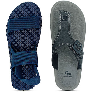                       OLIVER WALK Comfortable Sandal  Flip-Flop Set of 2                                              