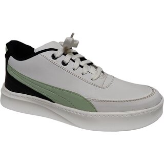AP10 Canvas Shoes For Men  (White)