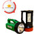 S4 Osring Multi-Functional Emergency Rechargeable 12 W LED Torch Light and Lantern, 2 Lighting Modes (Multi color )