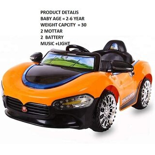                       Oh Baby 518 Car Battery Operated Kids Car  Remote Car, Ride On Toy, Battery Car, Electric Car Best For Your Kids                                              