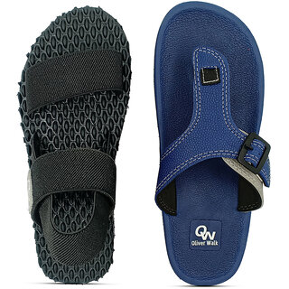                       OLIVER WALK Comfortable Flip-Flop Sandal Pack of 2                                              