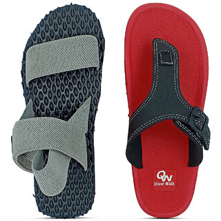                       OLIVER WALK Boy Flip Flop  Sandals Set of 2                                              