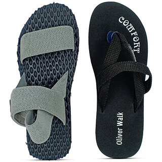                       OLIVER WALK Comfortable Sandal  Flip-Flops Set of 2                                              