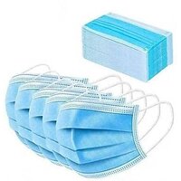 S4 3 Ply Medical Surgical Dust Face Mask Ear Loop (Pack of 100 - Flu mask)