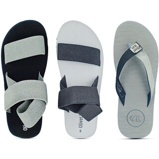                       OLIVER WALK Boy Flip-Flop  Sandal Set of 3                                              