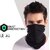S4 Cotton Washable Black Full Face Mask for Bike Riders with UPF ( Freesize)