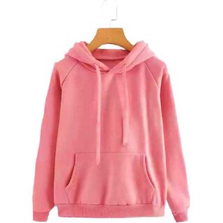                       Raabta Fashion Pink Printed Full Sleeves Sweat Shirt For Womens                                              