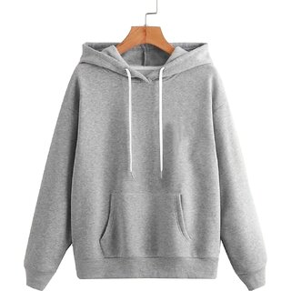                       Raabta Fashion Grey Printed Full Sleeves Sweat Shirt For Womens                                              