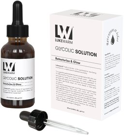 Lukewarm Glycolic Solution with AHA (34) + BHA (2)  Home Use Professional Grade Chemical Peel  Advanced Skin Brighte