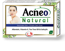 Acneo Natural SoapPack of 5 x 75g