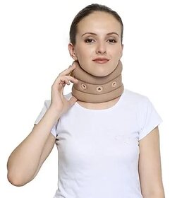 FAIRBIZPS Plain Soft Cervical Collar, For Neck Support, Relieves From Neck Pain, Excessive strain on the neck muscles