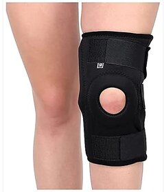 FAIRBIZPS Adjustable Knee Brace Wrap Arounds Knee Brace Knee Support for Knee Joint Recovery or Injury Prevention Unisex