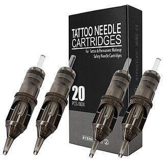                       Mumbai Tattoo Tattoo Needle Cartridge 5RM Black Box ( Pack Of 20 )                                              