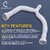 CUROVIT PVC Flexible 2-in-1 Double Waste Pipe 1-1/4 for Kitchen Sink Heavy Duty Waste Water Drain Outlet Tube Connector