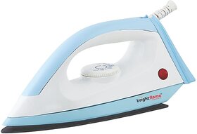 Bright Flame 1000 Watts Dry Iron (Overheat Protection, CRSHAH702sIR11, Sky Blue)