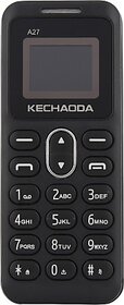 Kechaoda A27 (Dual Sim, 800 mAh Battery, Black)