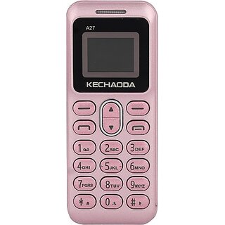 Kechaoda A27 (Dual Sim, 800 mAh Battery, Rose Gold)