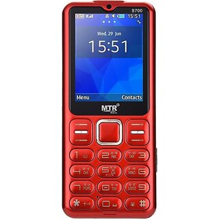                       MTR S700 (Dual Sim, 3000mAh Battery, Red)                                              