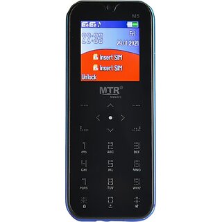 MTR M5 (Dual Sim, 1100mAh Battery, Blue) MTR M5 (Dual Sim, 1100mAh Battery, Blue)