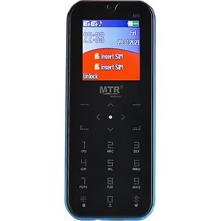                       MTR M5 Dual Sim, 1100mAh Battery, Purple and Blue)                                              