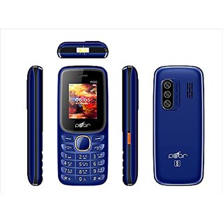 PEAR P200 (Dual Sim, 3000mAh Battery, 1.8 Inch, Display, BLUE)