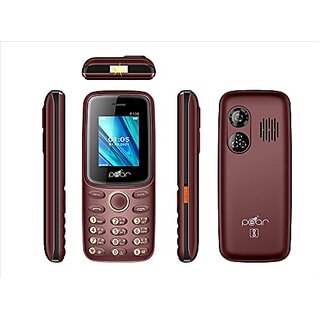                       PEAR P100 (Dual Sim, 3000mAh Battery, 1.8 Inch, Display, MAROON)                                              