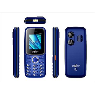 PEAR P100 (Dual Sim, 3000mAh Battery, 1.8 Inch, Display, BLUE)