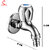CUROVIT Torrent ZINC Alloy Nozzle Bib Cock Short Nose Tap Quarter Turn with Wall Flange in Bathroom  Kitchen Area