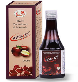 IroNEXT - Syrup(Pack of 5 x 200ml)