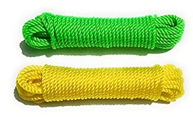 Aravi 10 m Plastic Cloth Rope SET OF 2