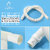 CUROVIT PVC White Washing Machine Flexible Water Outlet Drain Pipe 1.3 Meter for Full  Semi Automatic Washing Machine