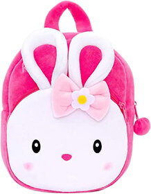 Lizzot Kids School Bag Soft Plush Backpacks Cartoon Boys Girls Baby (2-5 Years) (Konngi Rabbit)
