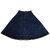 CODAISY Knee Length Blue Denim Skirt