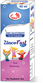 ZincoFast Syrup (Pack of 10 x 60ml)