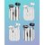 Moonwalk PACK OF 4 Champ Wired Durable Earphones with Microphone, Clear Sound (Colour As Per Availability)