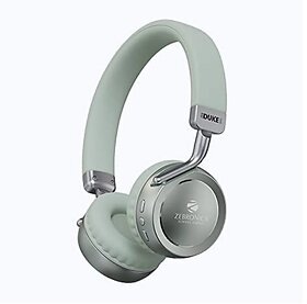 Zeb-Duke 2 Wireless Headphone That Comes with 40mm Drivers and has Dual Pairing Function and has 32 hrs. of Playback time.(Green).