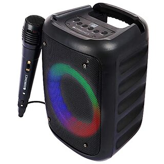                       Zebronics Zeb-buddy 100 Portable Bt V5.0 Speaker With Tws 15w Rms Wired Mic                                              