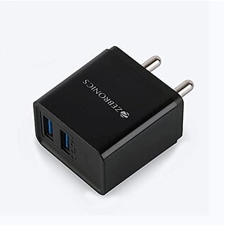                       ZEBRONICS Mobile USB Charger with Cable Zeb -MA5321                                              
