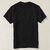MENS BLACK SOLID T-SHIRT WITH PURE COTTON 160GSM