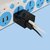 ZEBRONICS Zeb-MA5223 USB Charger Adapter with 1 Metre Micro USB Cable 2 USB Ports 2.4A Output for Mobile Phone/Tablets (Black)