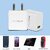 Zebronics Zeb-Ma5311Q 18 W Single Port Charging Adapter for Mobile Phone/Tablets with USB Type C Cable - White