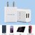 ZEBRONICS Zeb-MA5222 USB Charger Adapter with 1 Metre Micro USB Cable 2 USB Ports for Mobile Phone/Tablets (White)