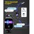 Zebronics Smart Watch Zeb FIT 380 CH 1.69 inch Full Touch Square Display BT Calling Feature Camera/ Music Control v5.0 Charge time 1.5-2 1 Button on The Right Side 250mAh Built-in rechargeabl.