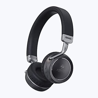                       Zeb-Duke 2 Wireless Headphone That Comes with 40mm Drivers and has Dual Pairing Function and has 32 hrs. of Playback time.(Black)                                              