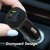 Zebronics ZEB-CC5236Q Car Charger with 36W Rapid charge Type C/USB output LED indicator intelligent charging ABS plastic Protections for Short circuit/over current/voltage and temperature (Black)