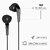 Zebronics Zeb-calyx Wired In Ear Earphones With Mic Black